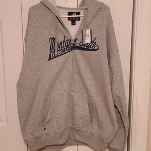 Montana State Bobcats brand new gray hoodie